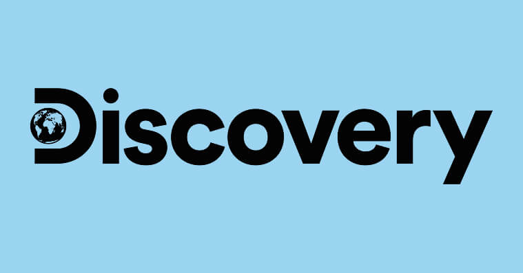 Sfondo con logo Discovery