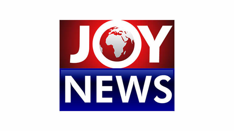 Sfondo con logo Joy News