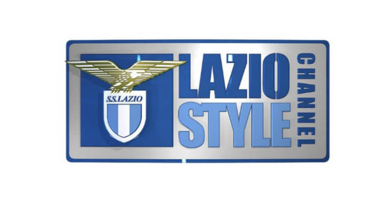 Sfondo con logo Lazio Style Channel