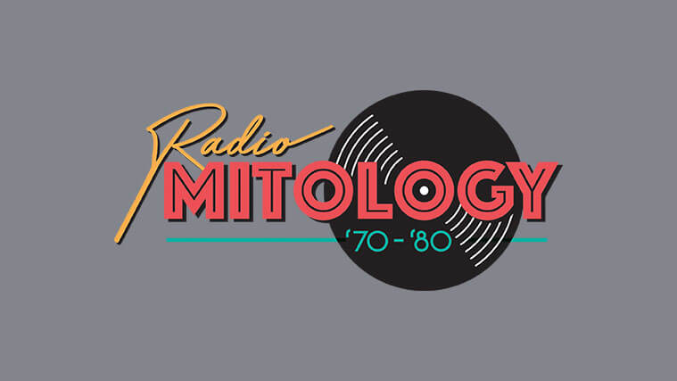 Sfondo con logo Mitology TV