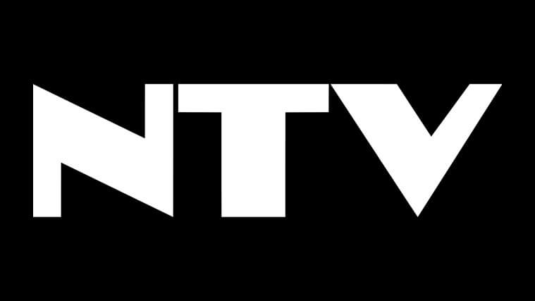 Sfondo con logo NTV