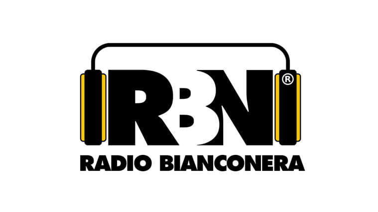 Sfondo con logo Radio Bianconera TV
