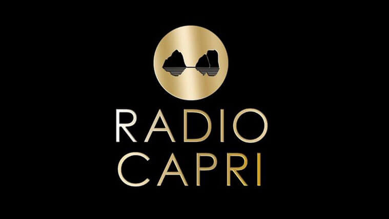 Sfondo con logo Radio Capri TV