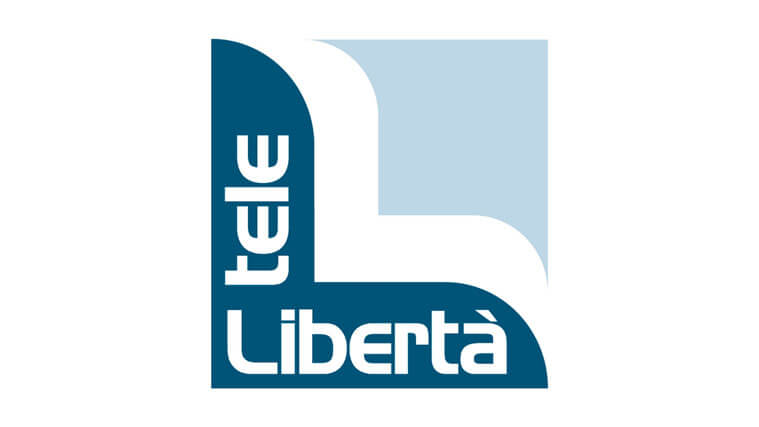 Sfondo con logo Telelibertà