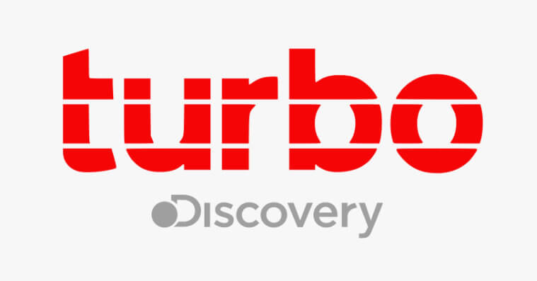 Sfondo con logo Discovery Turbo