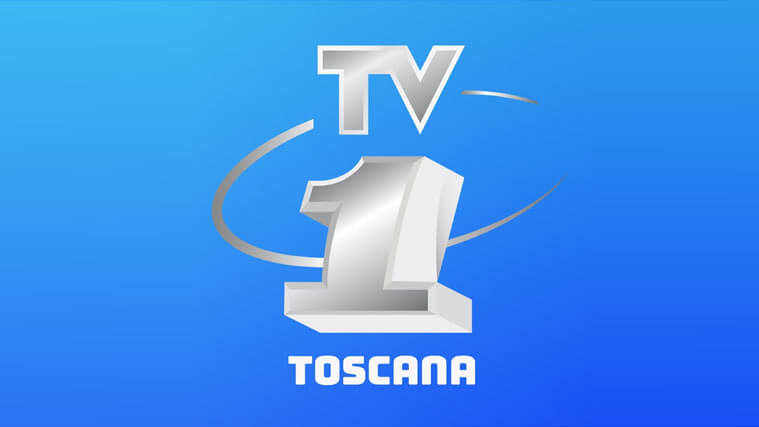 Sfondo con logo TV1